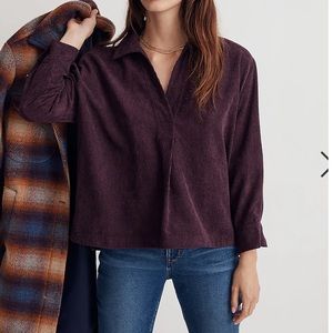 MW Corduroy Popover Shirt